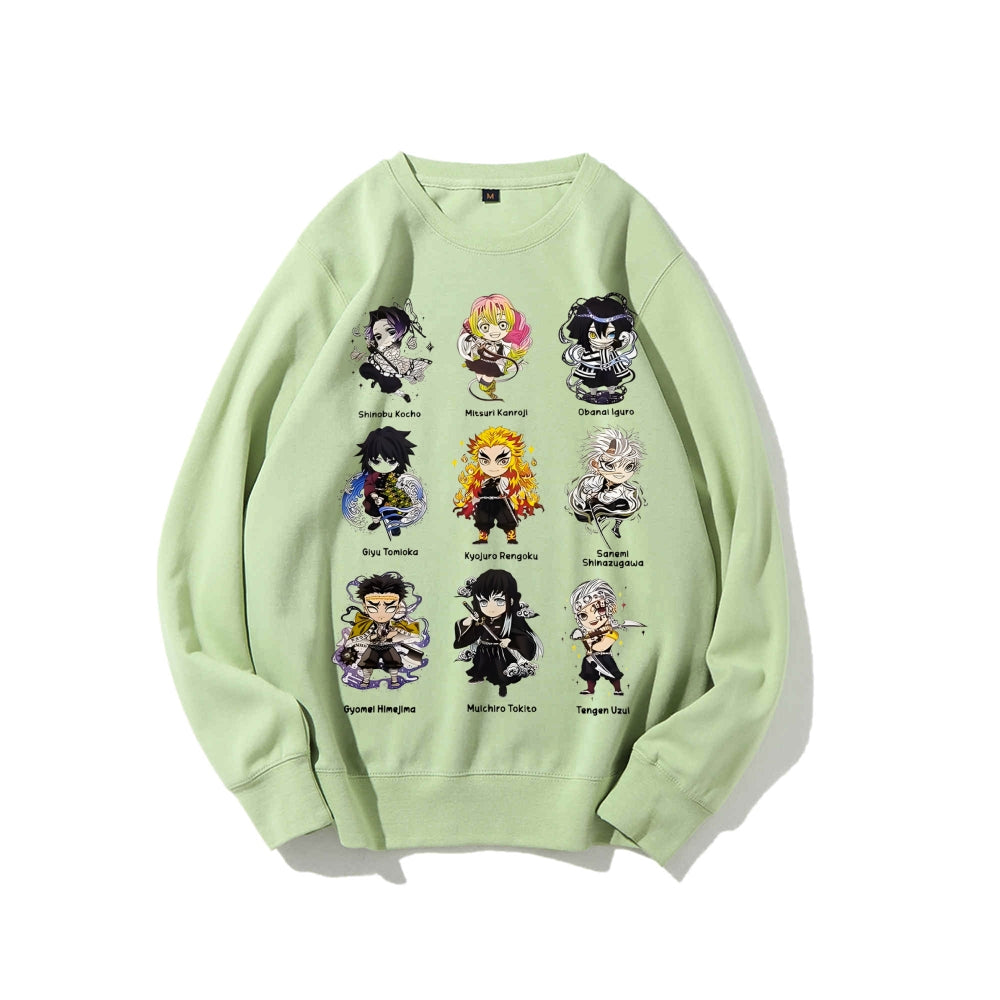 Casual Crewneck Sweatshirt|Demon Slayer