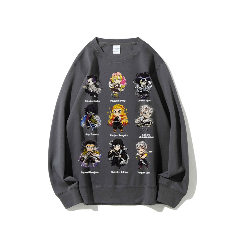 Casual Crewneck Sweatshirt|Demon Slayer