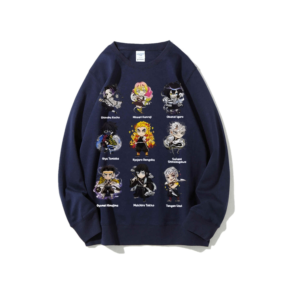 Casual Crewneck Sweatshirt|Demon Slayer