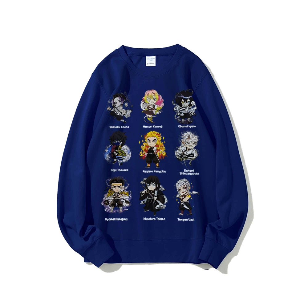Casual Crewneck Sweatshirt|Demon Slayer