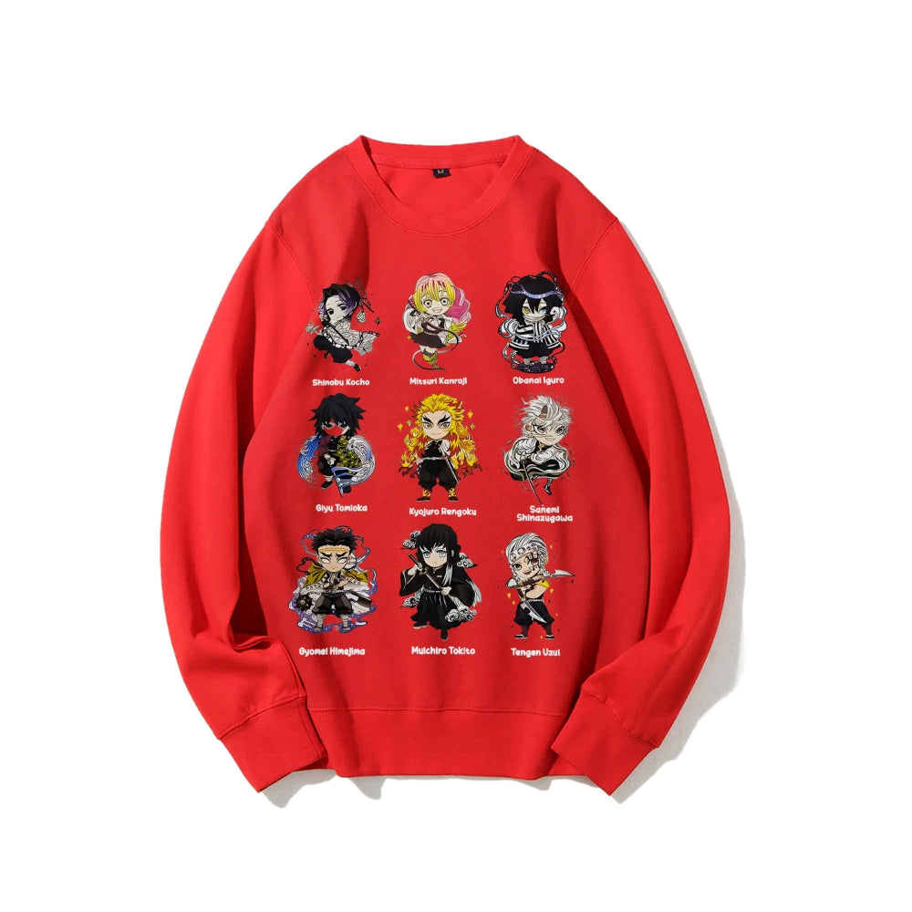 Casual Crewneck Sweatshirt|Demon Slayer