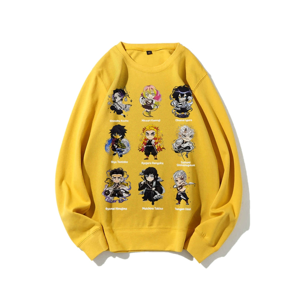 Casual Crewneck Sweatshirt|Demon Slayer