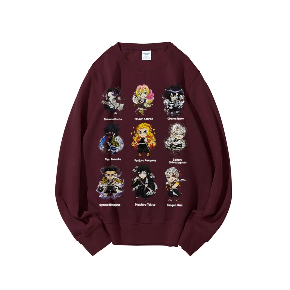 Casual Crewneck Sweatshirt|Demon Slayer