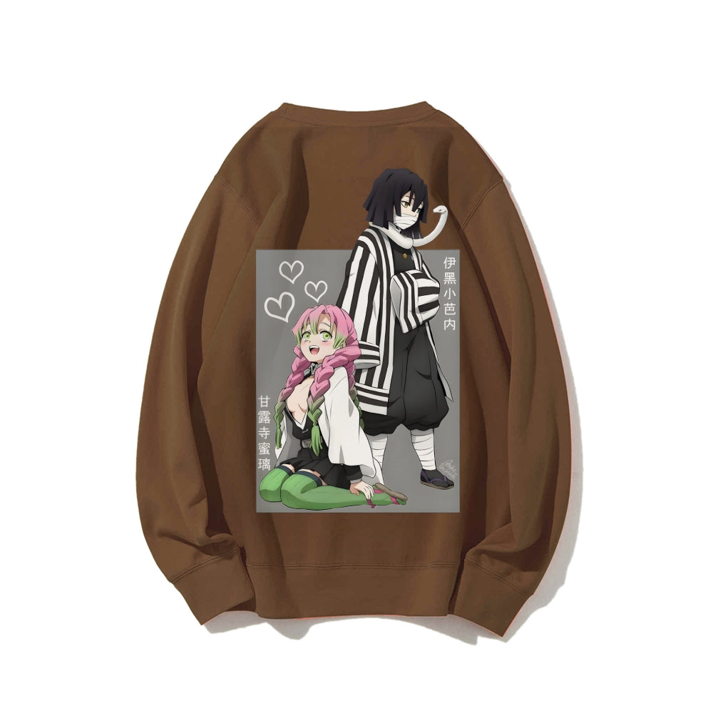 Casual Crewneck Sweatshirt|Demon Slayer