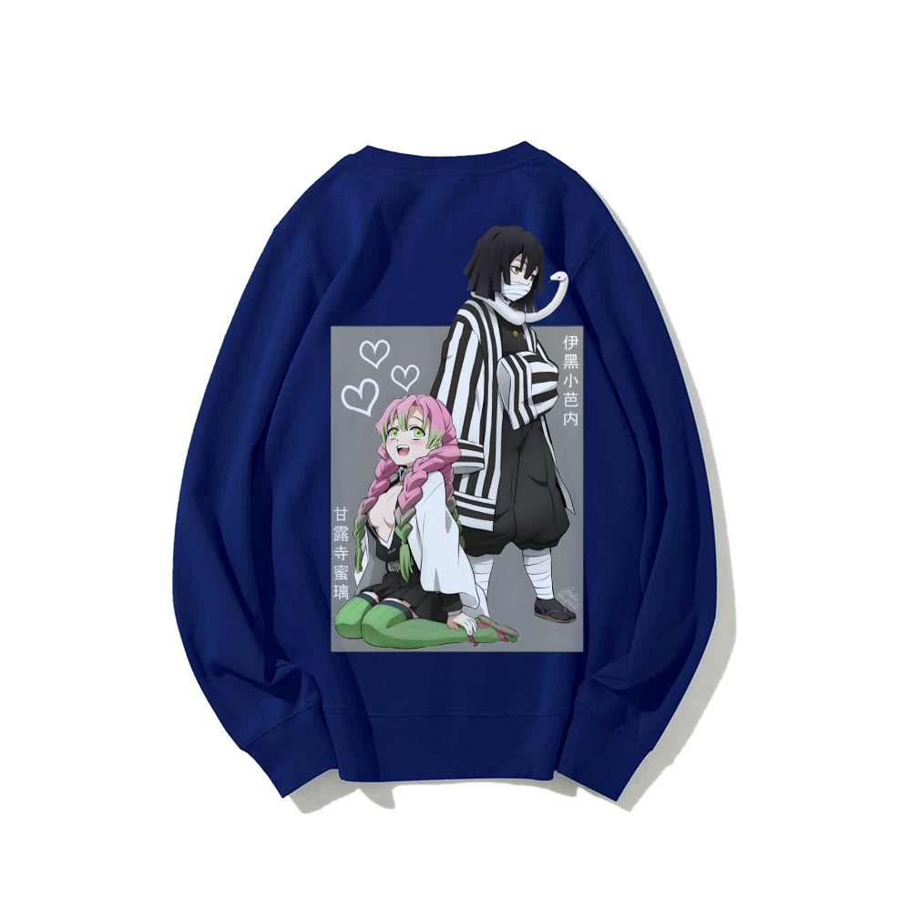 Casual Crewneck Sweatshirt|Demon Slayer