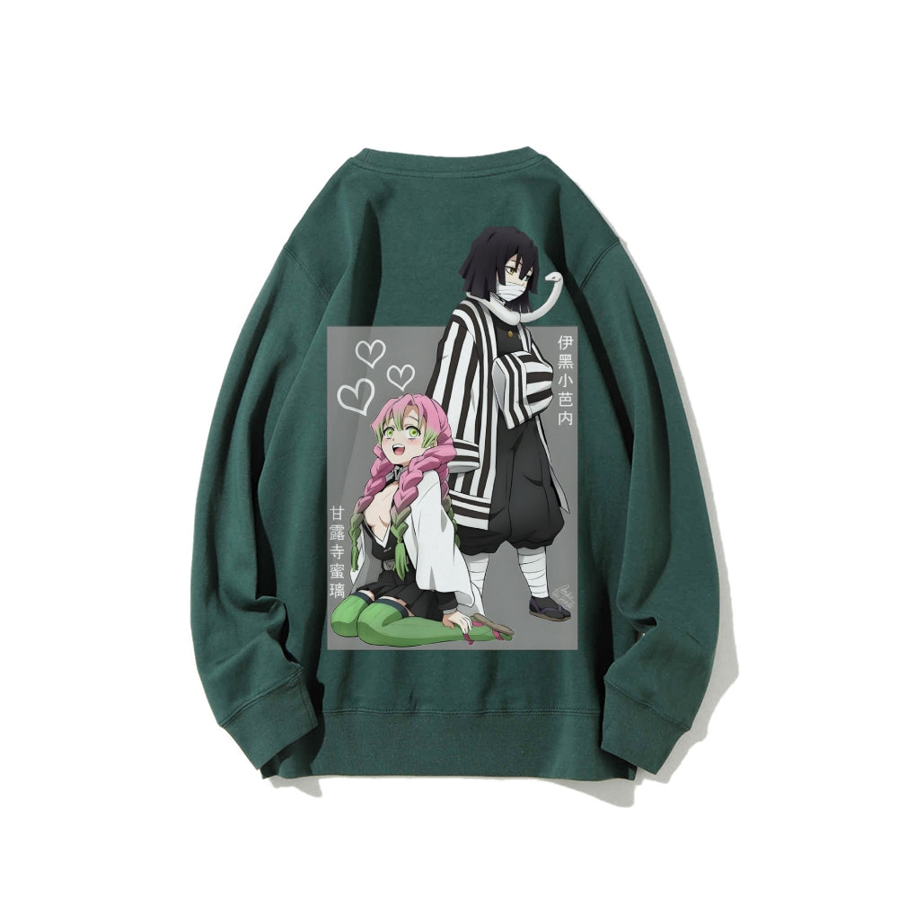 Casual Crewneck Sweatshirt|Demon Slayer