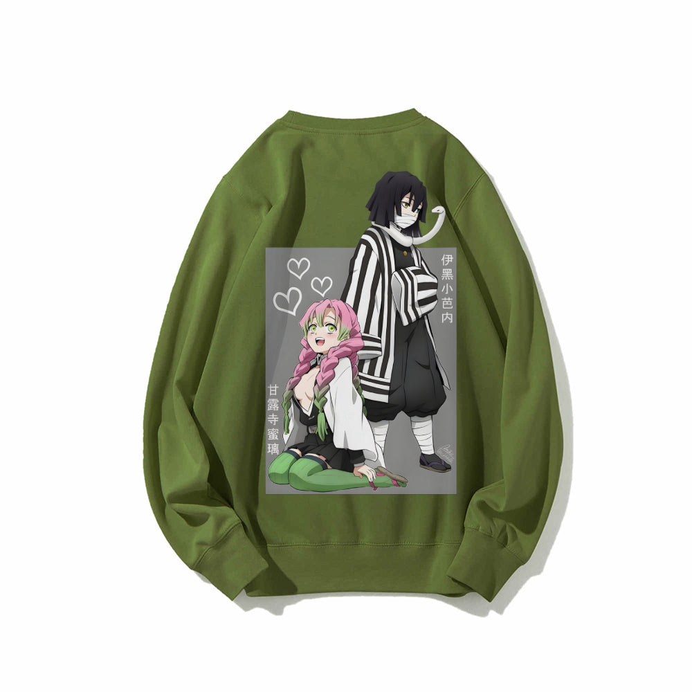Casual Crewneck Sweatshirt|Demon Slayer
