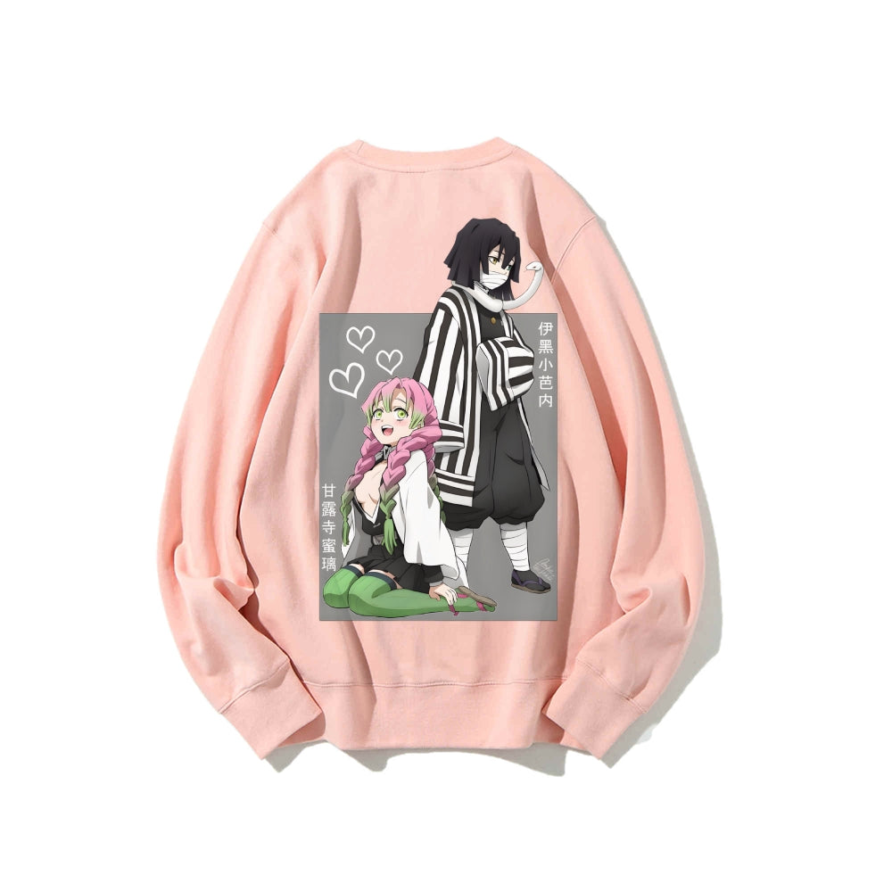 Casual Crewneck Sweatshirt|Demon Slayer