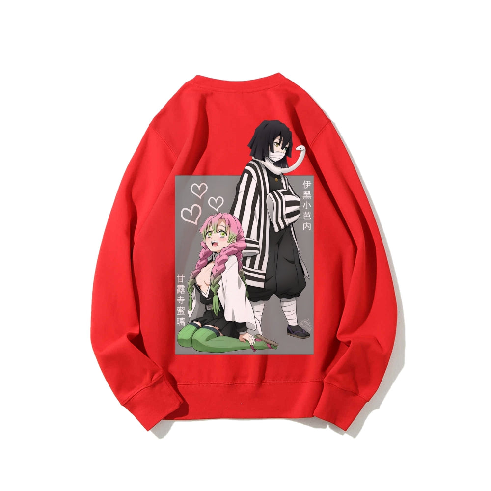 Casual Crewneck Sweatshirt|Demon Slayer