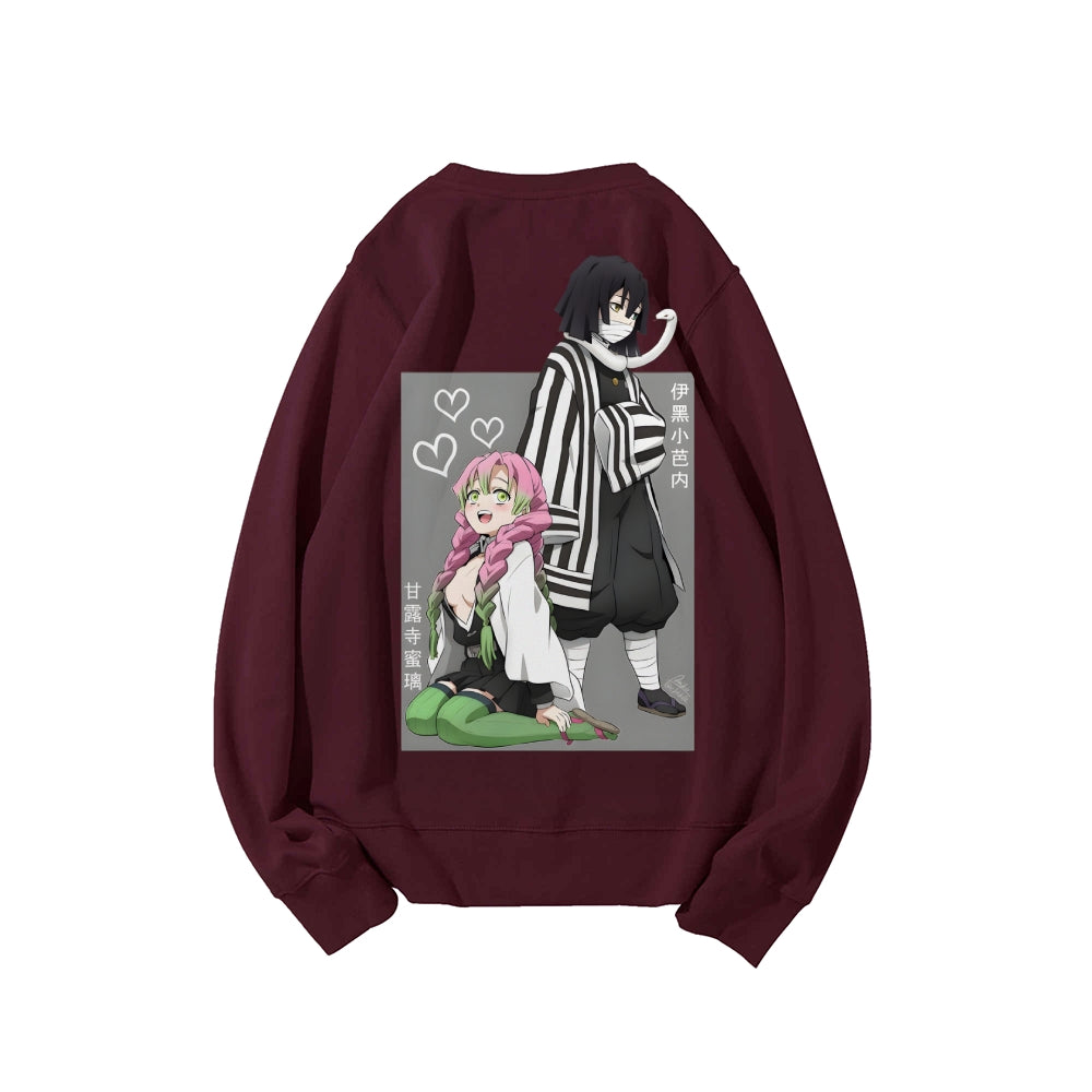 Casual Crewneck Sweatshirt|Demon Slayer