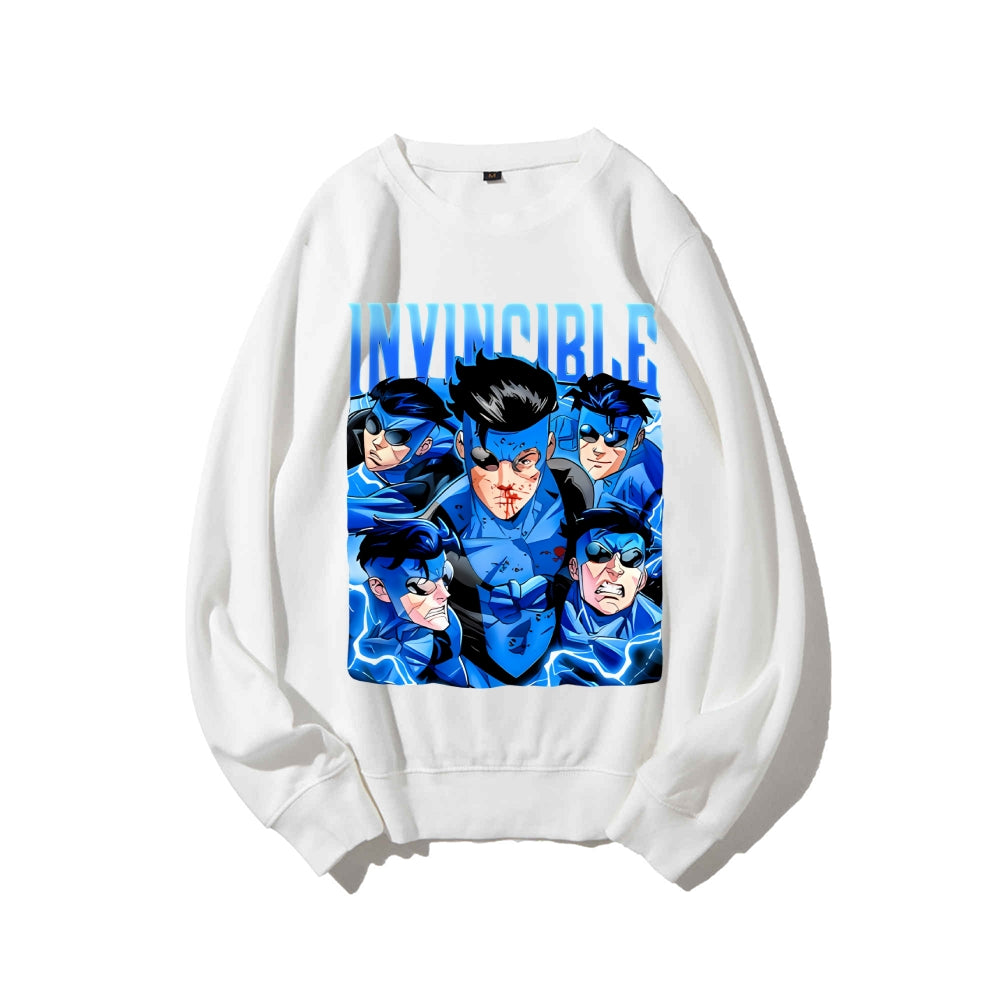 Invincible Casual Crewneck Sweatshirt