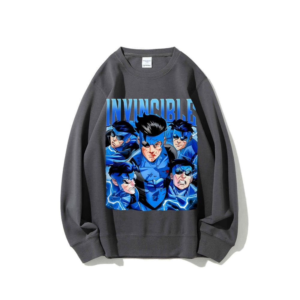 Invincible Casual Crewneck Sweatshirt