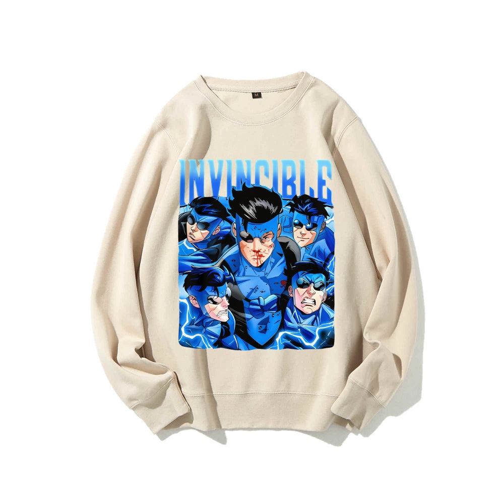 Invincible Casual Crewneck Sweatshirt