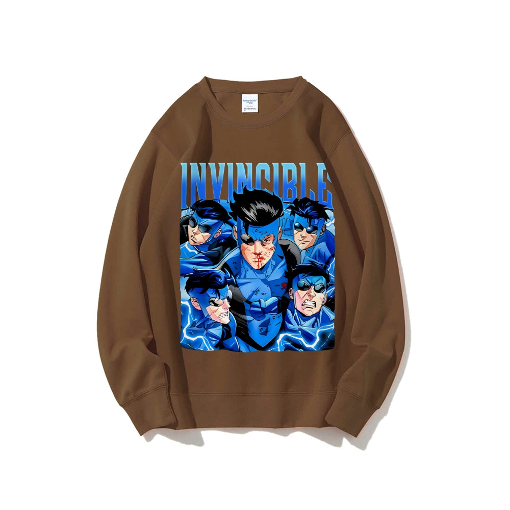 Invincible Casual Crewneck Sweatshirt