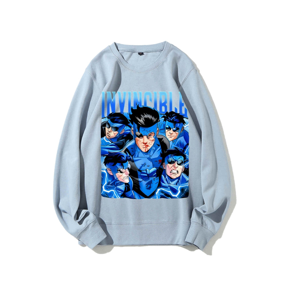 Invincible Casual Crewneck Sweatshirt