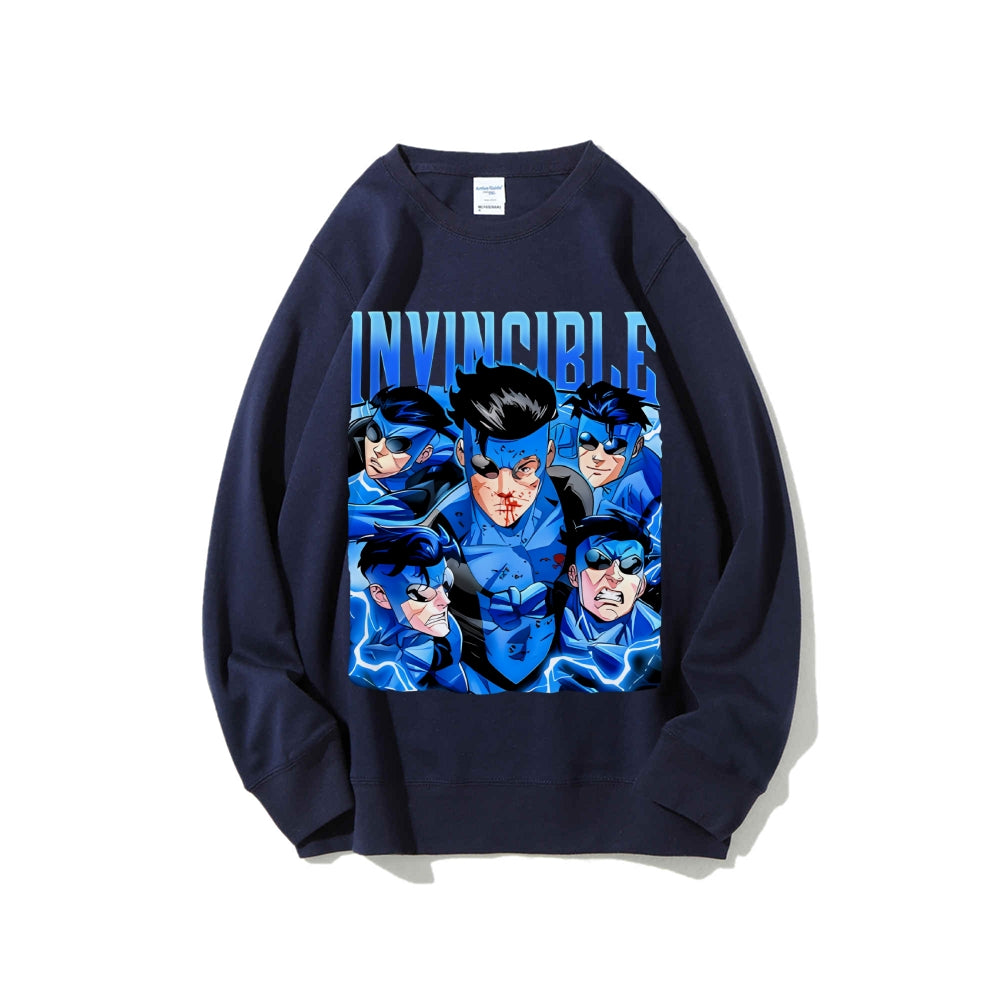 Invincible Casual Crewneck Sweatshirt