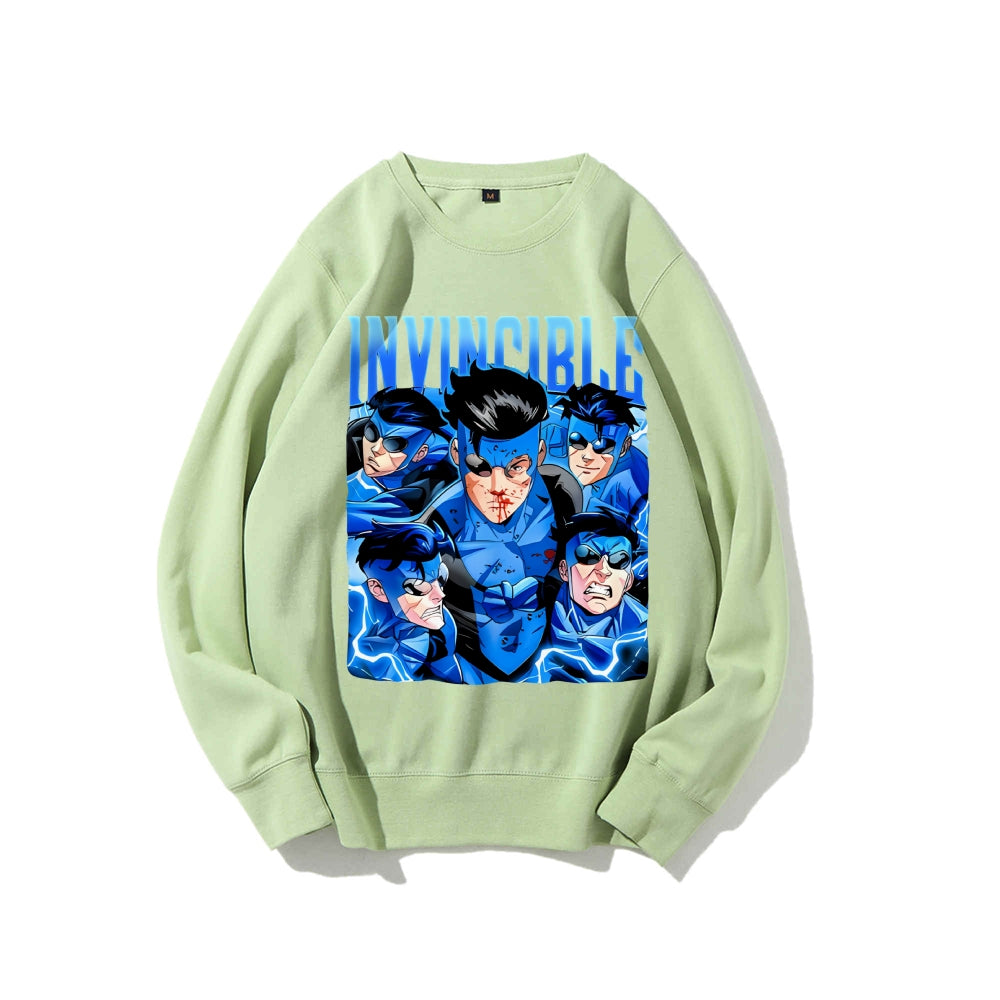 Invincible Casual Crewneck Sweatshirt