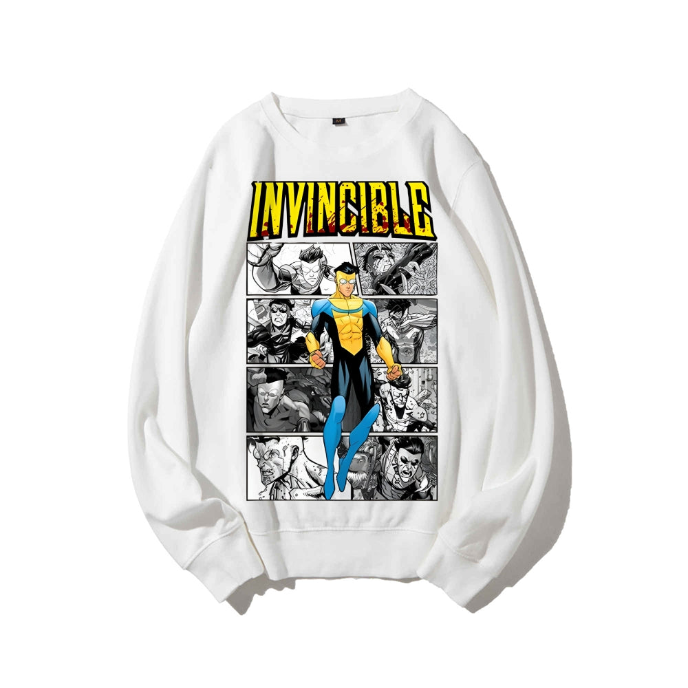 Invincible Casual Crewneck Sweatshirt