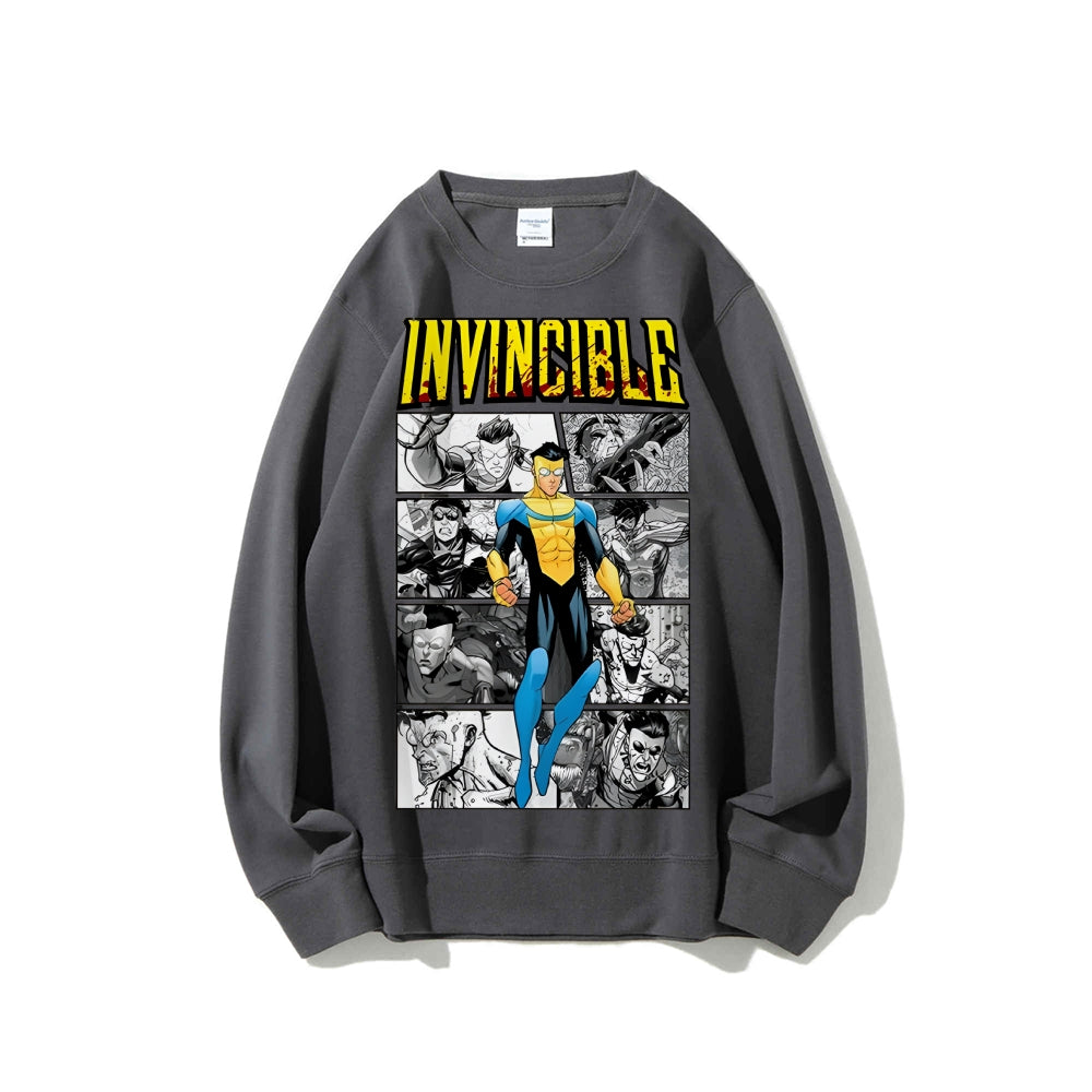 Invincible Casual Crewneck Sweatshirt