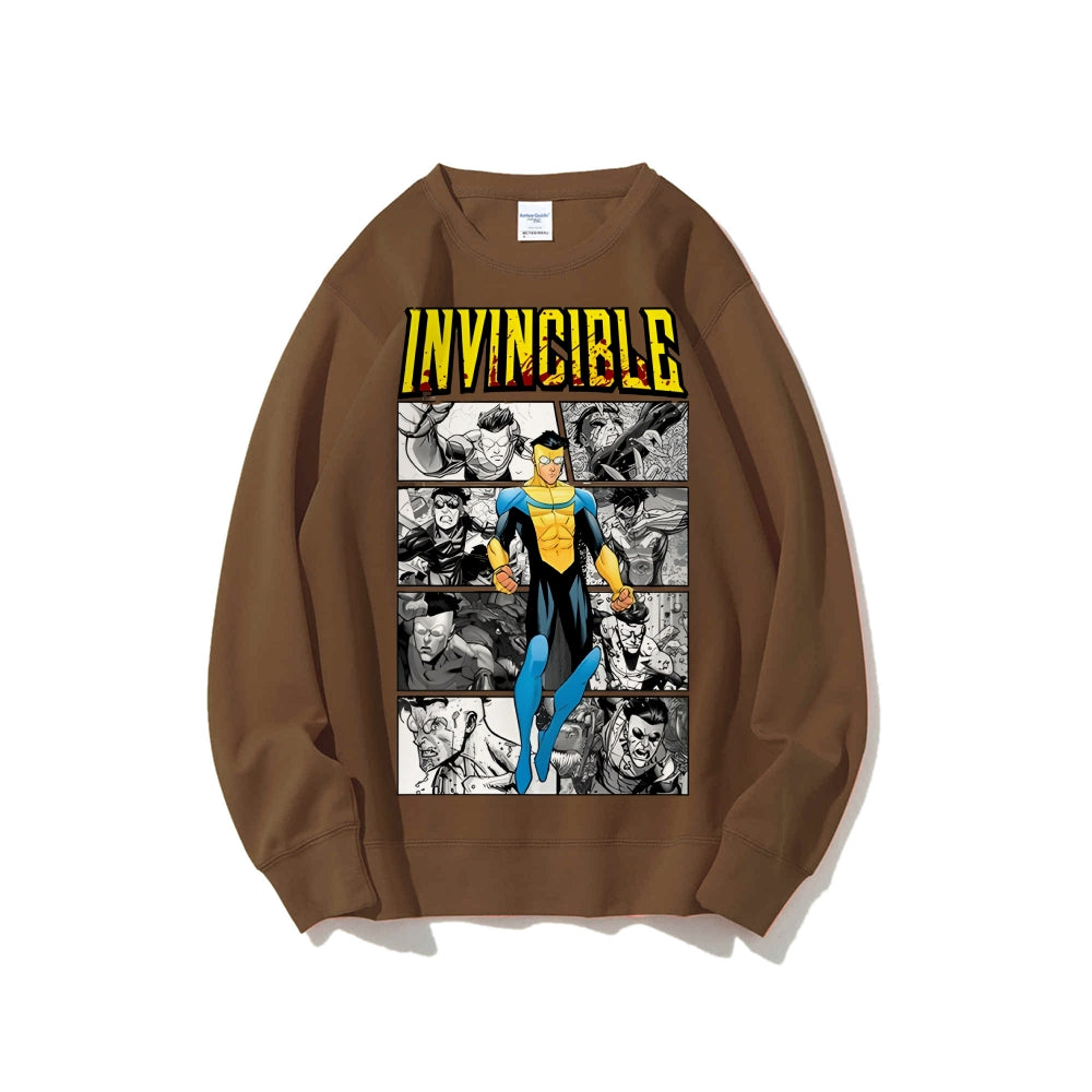 Invincible Casual Crewneck Sweatshirt