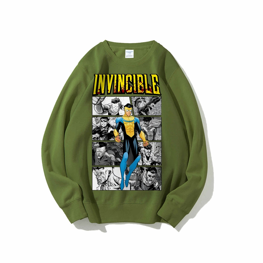 Invincible Casual Crewneck Sweatshirt