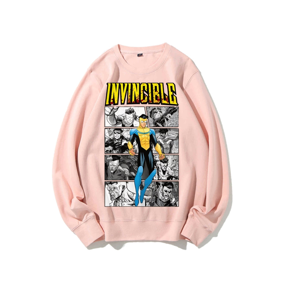 Invincible Casual Crewneck Sweatshirt
