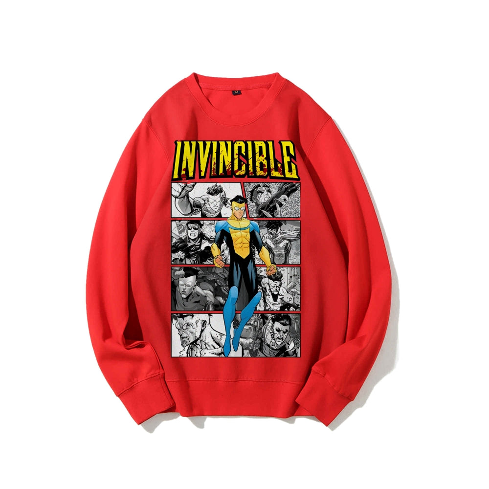 Invincible Casual Crewneck Sweatshirt