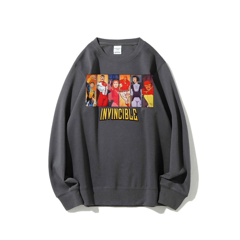Invincible Casual Crewneck Sweatshirt