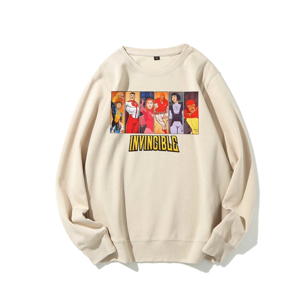 Invincible Casual Crewneck Sweatshirt