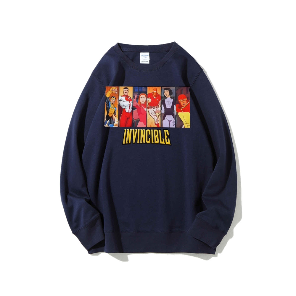 Invincible Casual Crewneck Sweatshirt