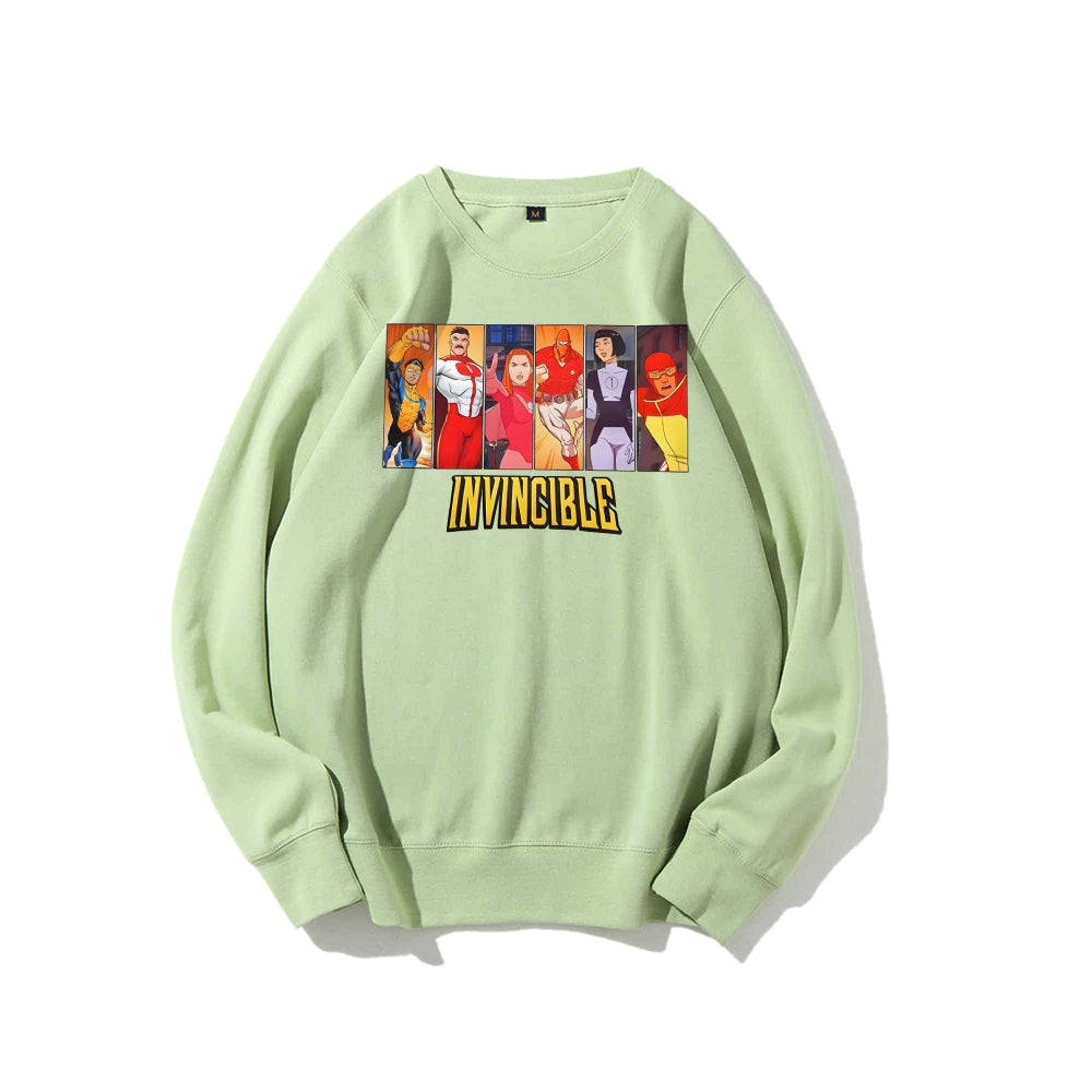 Invincible Casual Crewneck Sweatshirt