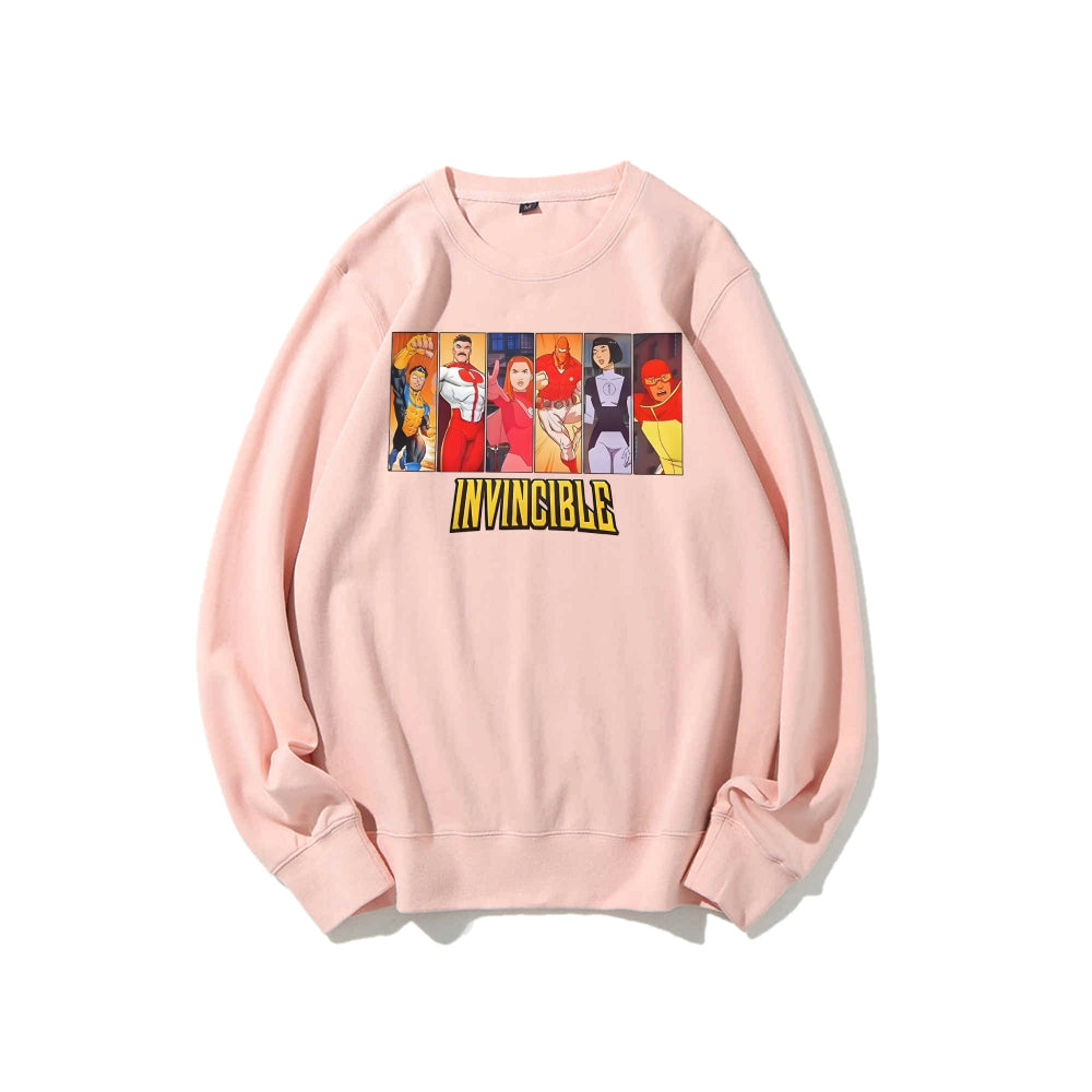 Invincible Casual Crewneck Sweatshirt