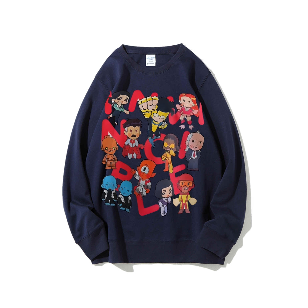 Invincible Casual Crewneck Sweatshirt