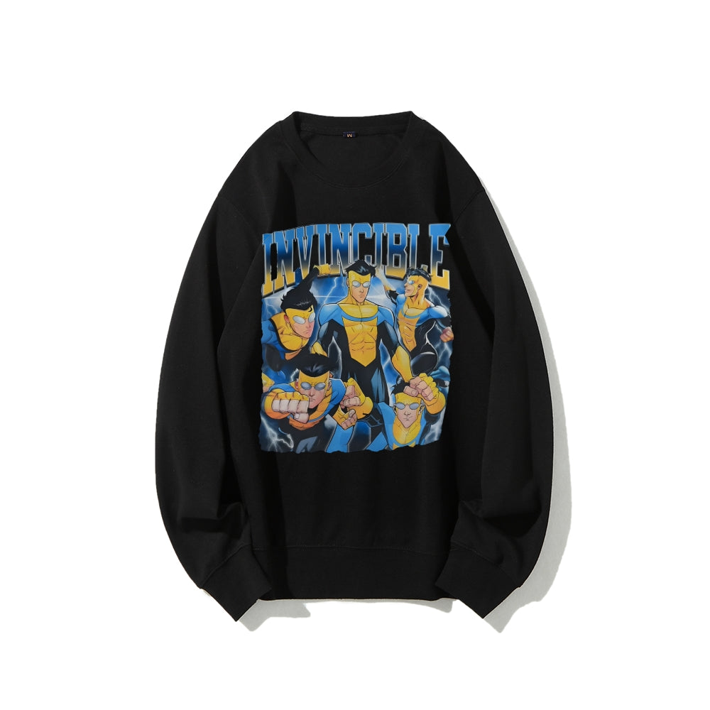 Invincible Casual Crewneck Sweatshirt