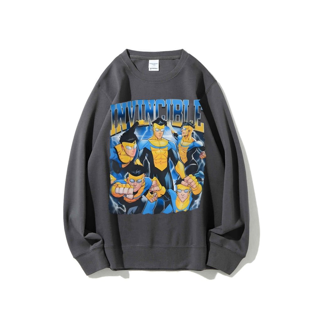 Invincible Casual Crewneck Sweatshirt