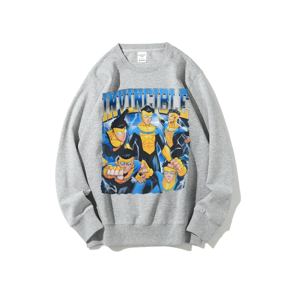 Invincible Casual Crewneck Sweatshirt