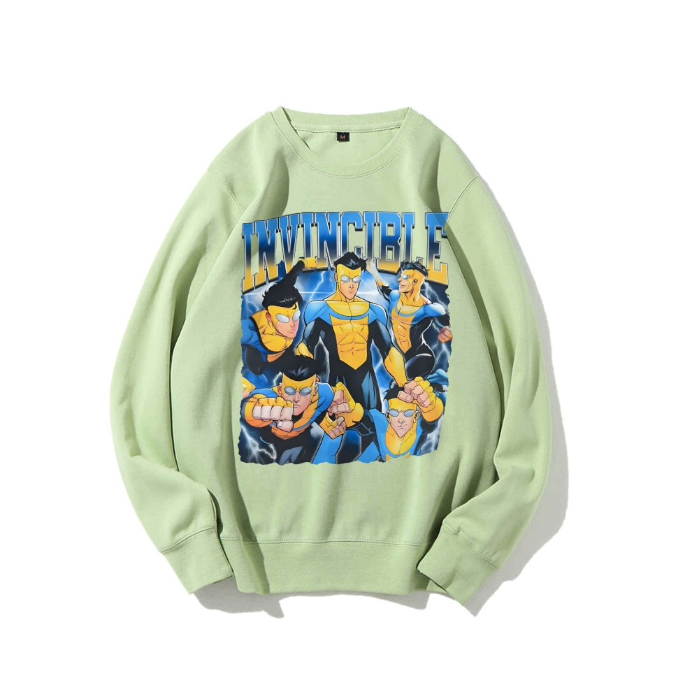 Invincible Casual Crewneck Sweatshirt