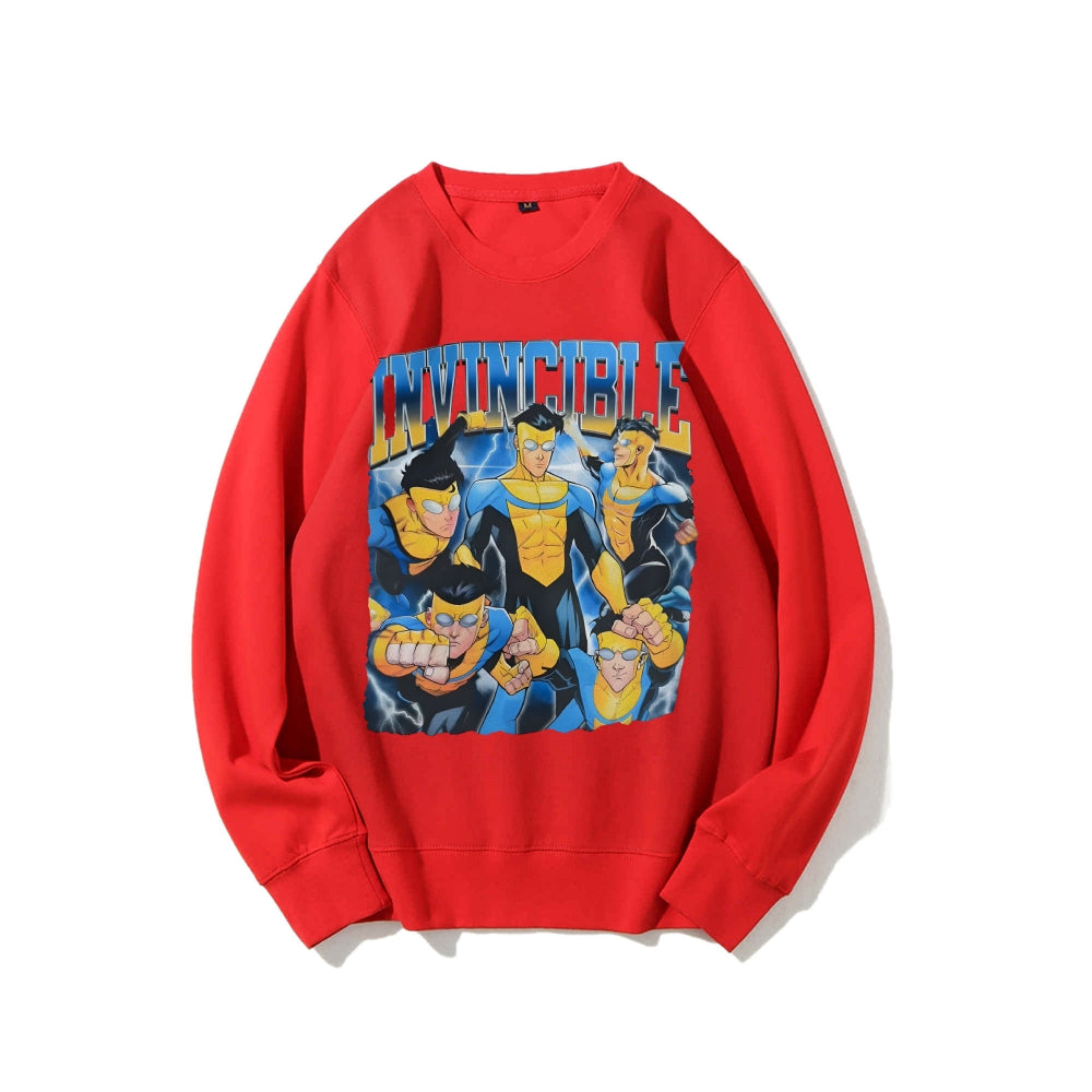 Invincible Casual Crewneck Sweatshirt