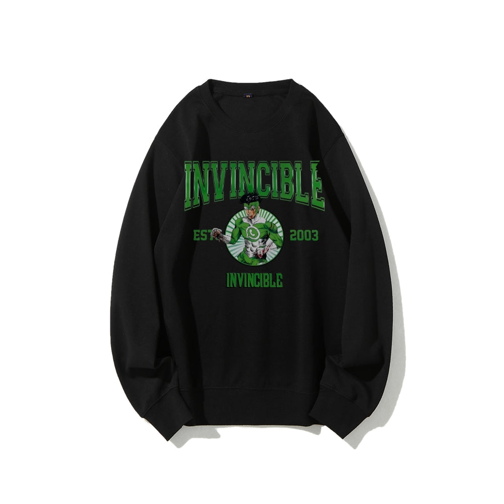 Invincible Casual Crewneck Sweatshirt