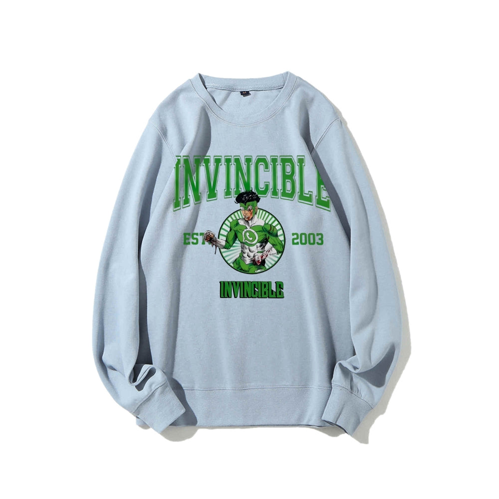 Invincible Casual Crewneck Sweatshirt