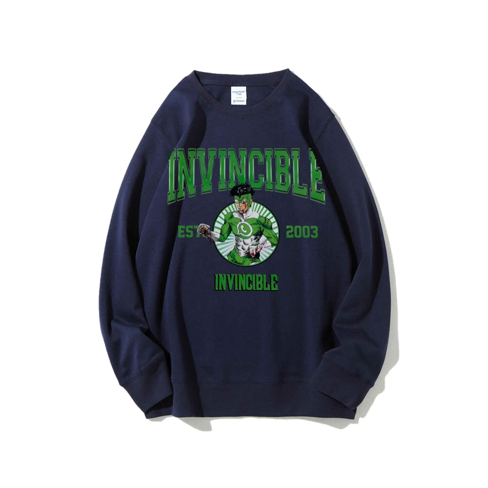 Invincible Casual Crewneck Sweatshirt