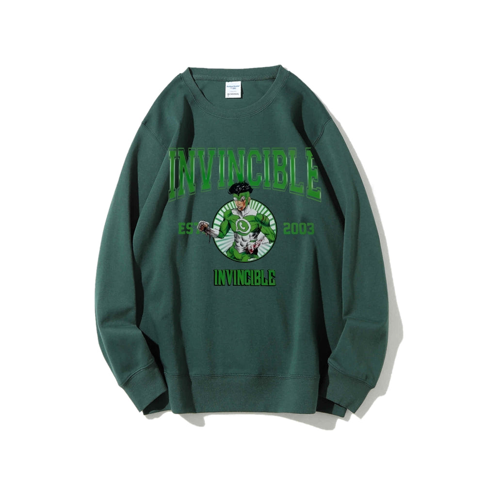 Invincible Casual Crewneck Sweatshirt