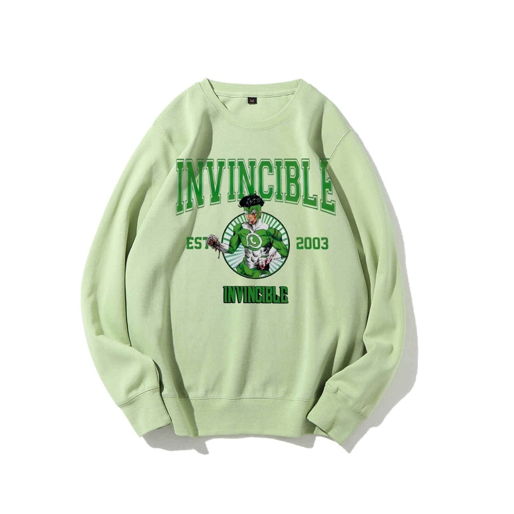 Invincible Casual Crewneck Sweatshirt