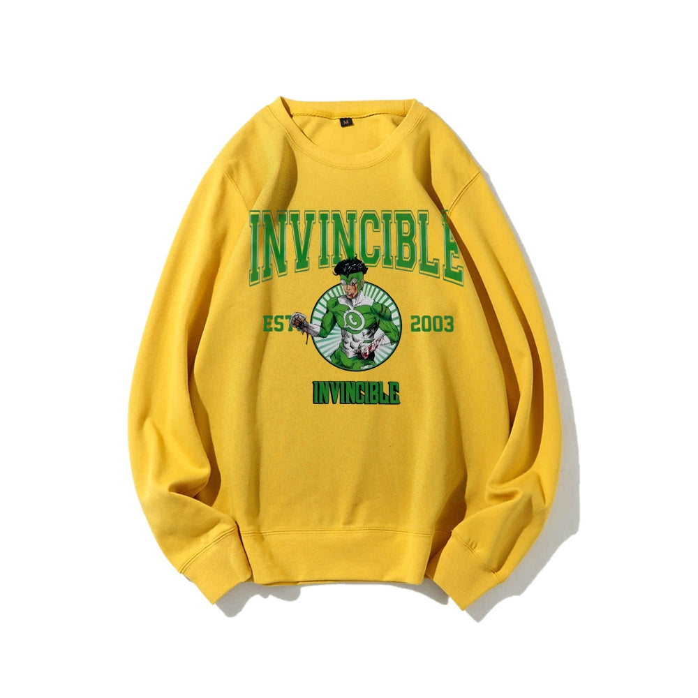 Invincible Casual Crewneck Sweatshirt