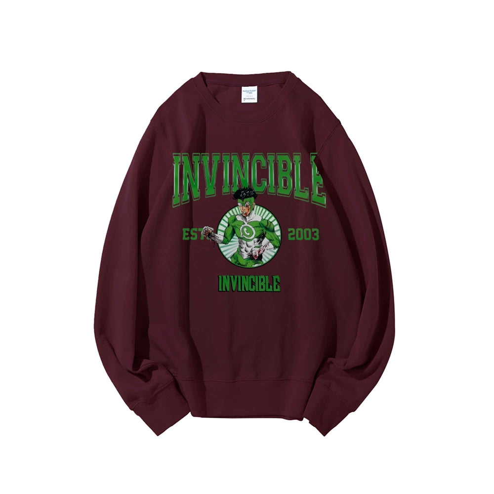 Invincible Casual Crewneck Sweatshirt