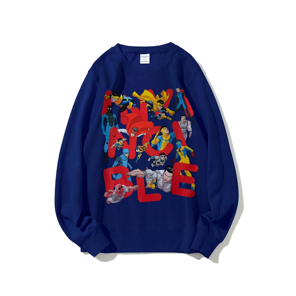 Invincible Casual Crewneck Sweatshirt