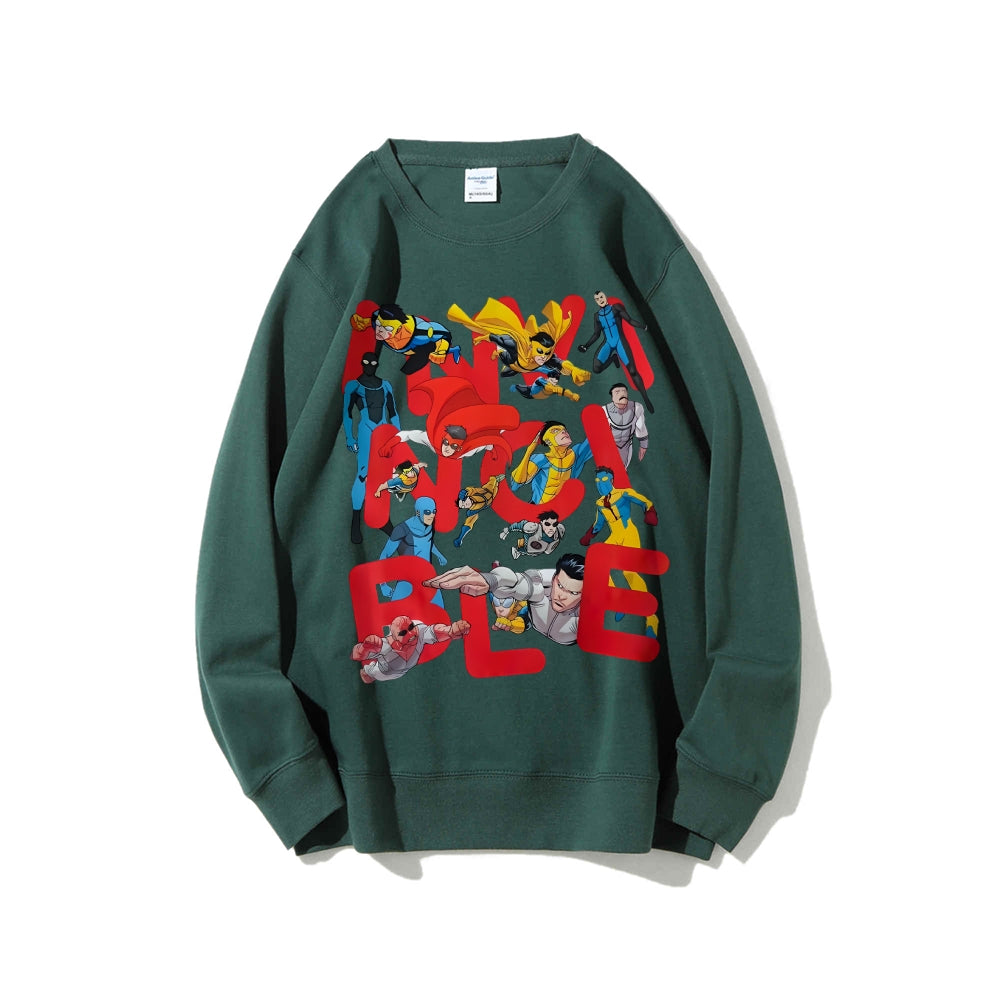 Invincible Casual Crewneck Sweatshirt