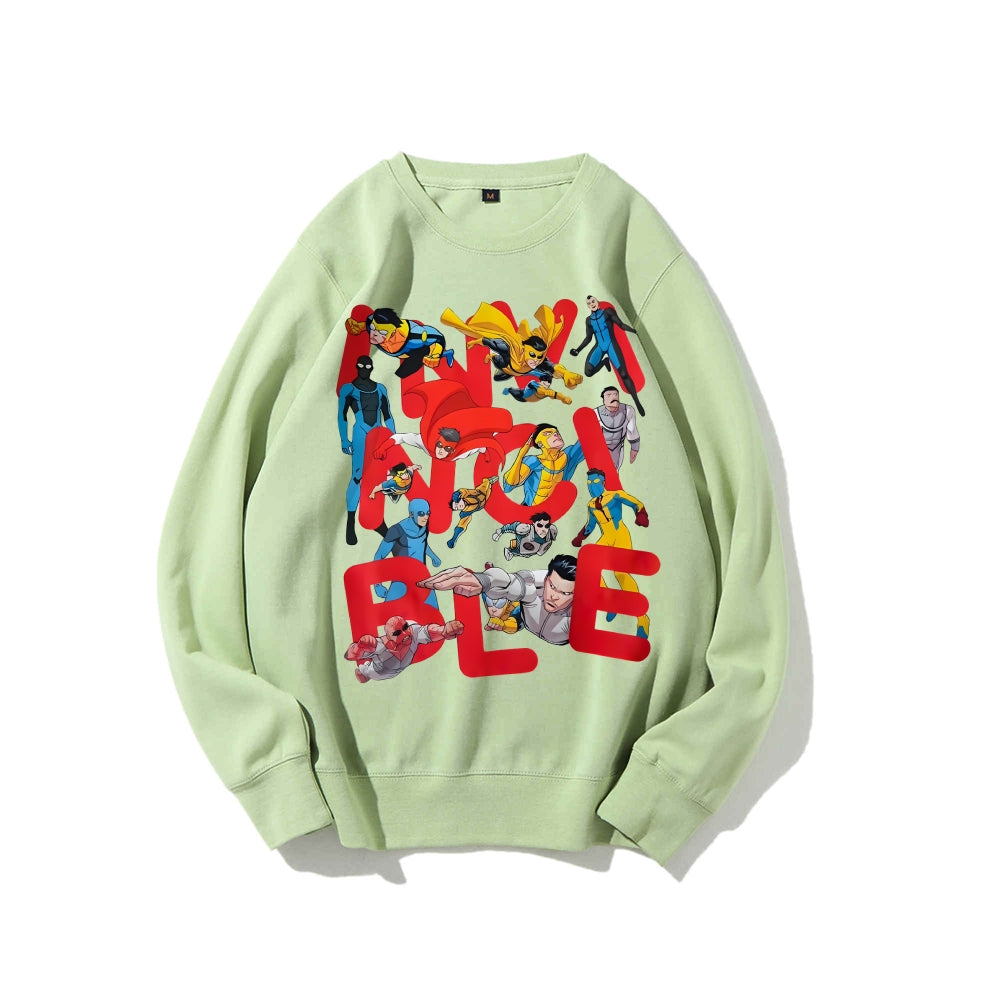 Invincible Casual Crewneck Sweatshirt