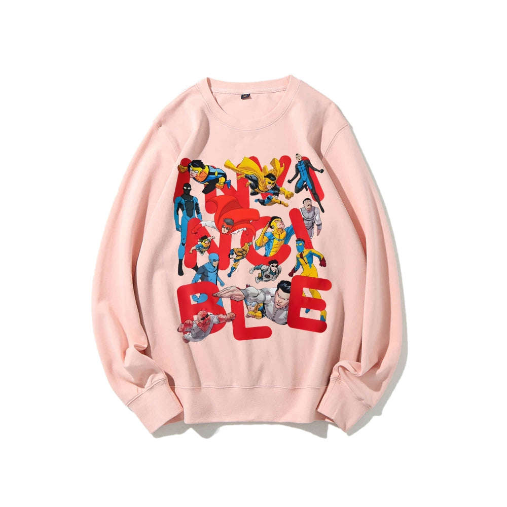 Invincible Casual Crewneck Sweatshirt