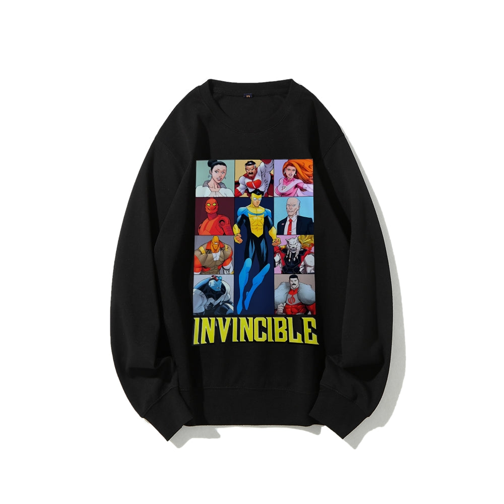Invincible Casual Crewneck Sweatshirt